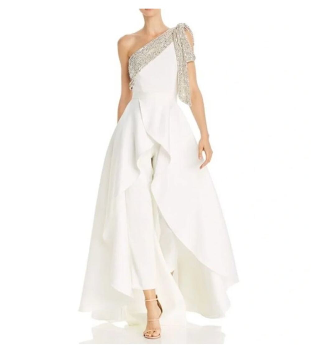 Jay Godfrey Gavin Convertible Skirted Jumpsuit 4